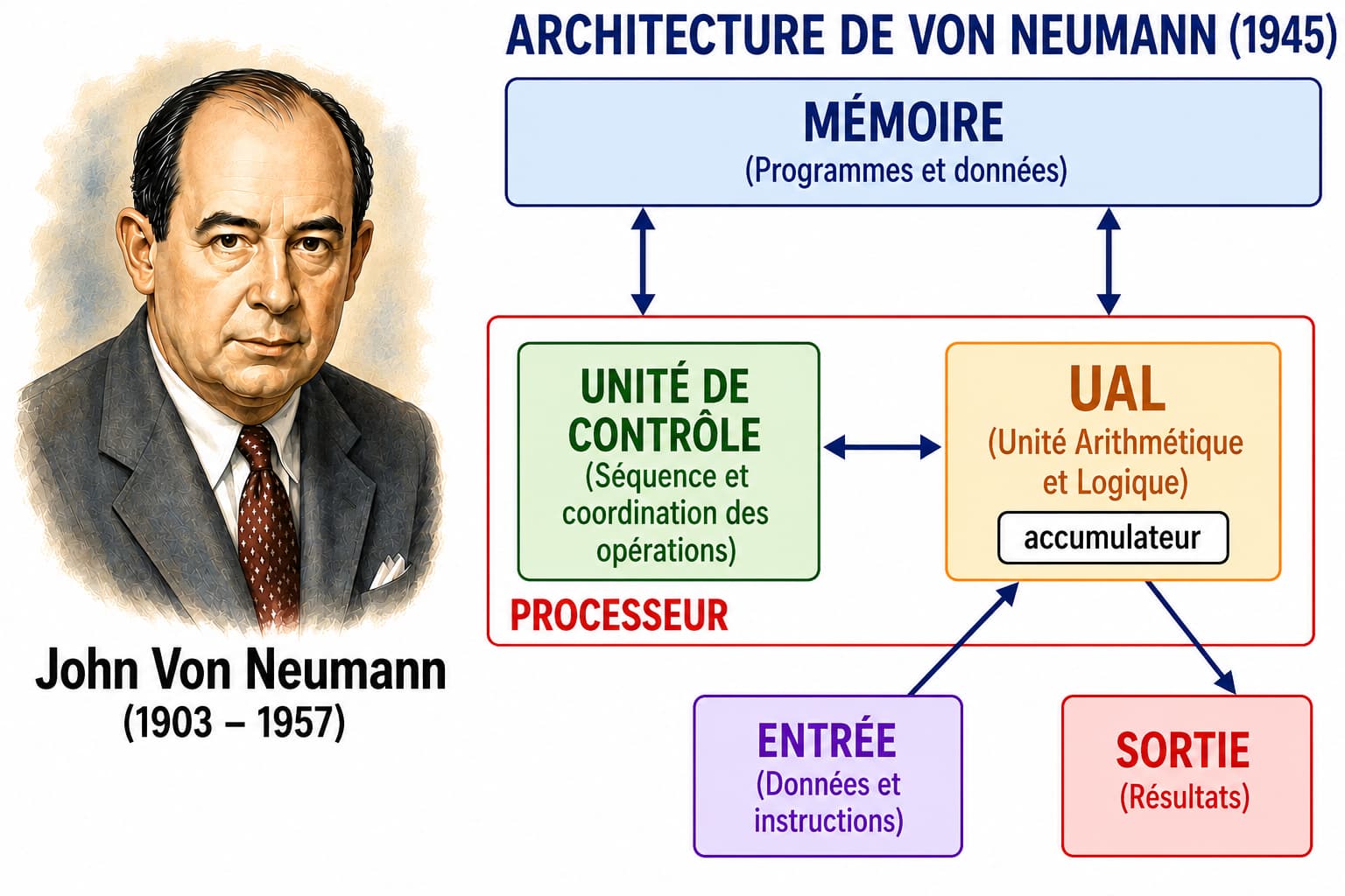 Architecture de l'ordinateur et représentation de l'information